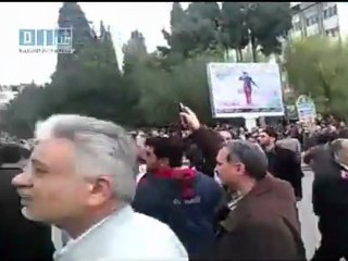 مظاهرة حمص لمساندة درعا 25 3 2011
