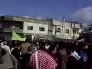 مظاهرة درعا 25 3 2011