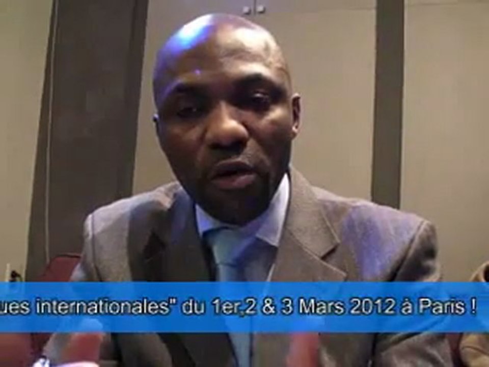 IMAGAZINE: M Dominique ZANGA  parle du  7e Forum Economique International