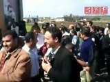 صرامي الشعب على وجه بشار 28 3 2011 أهالي درعا و حوران