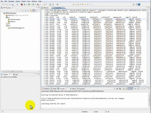 Utiliser des Polices Bitmap en AS3 avec Bitmap Font Renderer