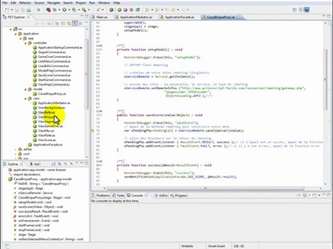 Créer un jeu flash de type casse briques avec PureMVC