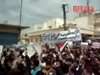 مظاهرة شباب القامشلي في 8-4-2011 جزء 2