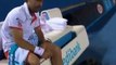 Marcos Baghdatis breaks 4 tennis racquets in a row Australia