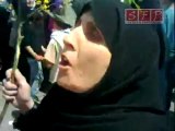 مظاهرة نساء البيضا للافراج عن المعتقلين 13-4-2011 جزء 1