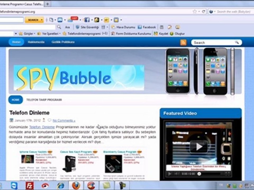 Casus Telefon ve Takip Programı (Satınalma)