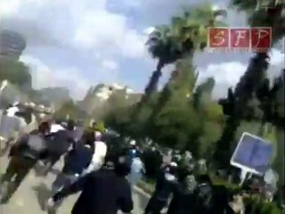 مظاهرات حمص اطلاق نار على المتظاهرين 15-4-2011