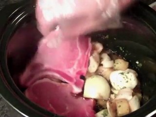 Crock Pot Pineapple Pork Chops