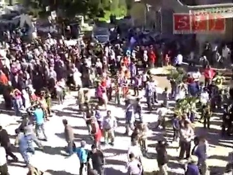 مظاهرة البيضة 15-4-2011 الشعب يريد إسقاط النظام