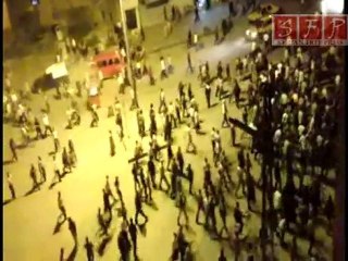 مظاهرات من ساحة البياضة حمص 17-4-2011 جزء 2