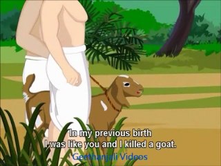 Jataka Tales- The Brave Goat - Animation