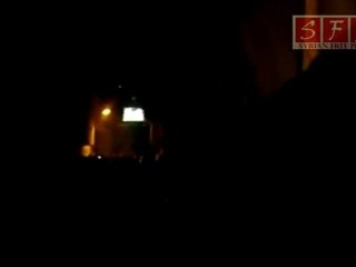 مظاهرة حرستا ريف دمشق ليلا 25-4-2011 ج2