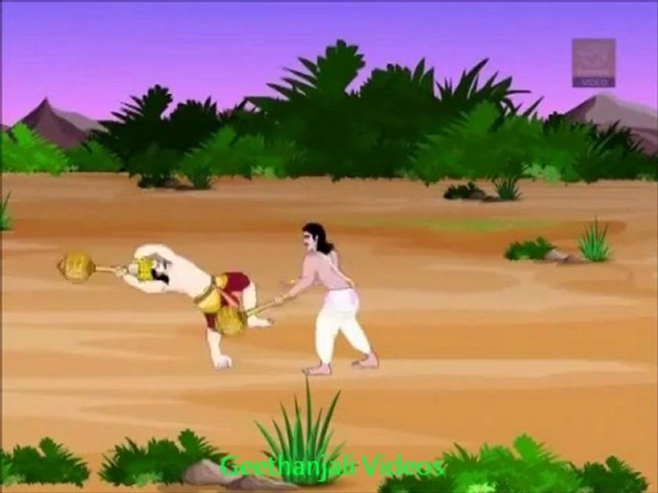 Gods Of Indian Mythology - Animated Stories - Lord Krishna & King Jarasandha
