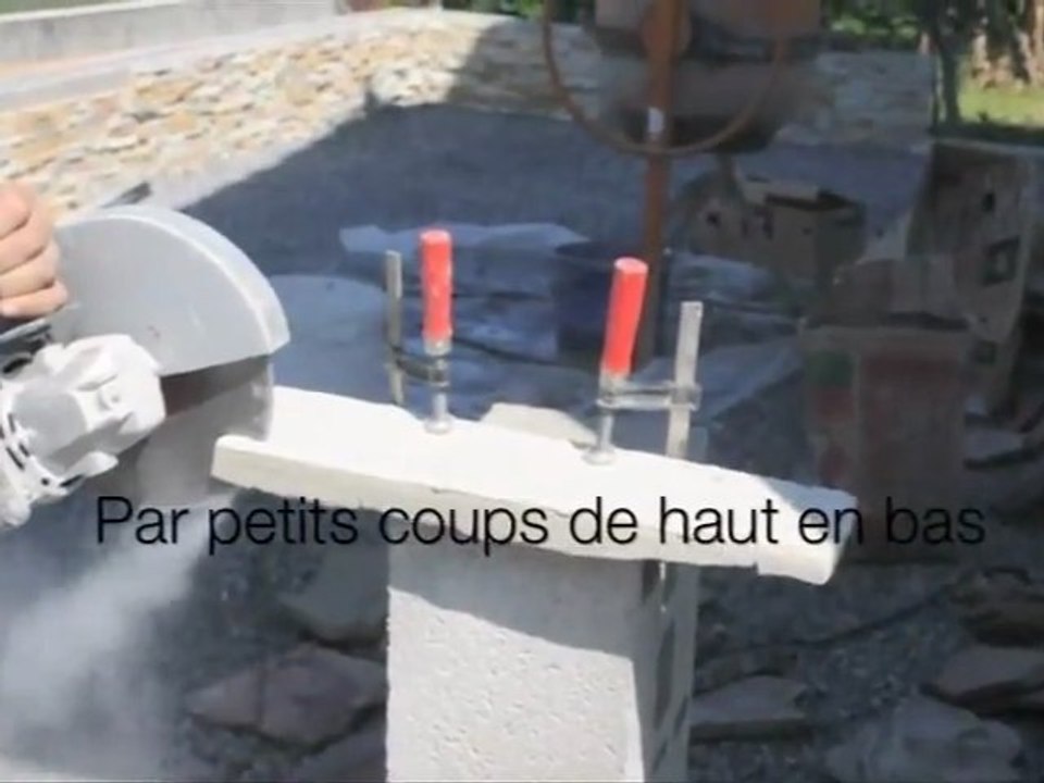 Comment couper de la pierre