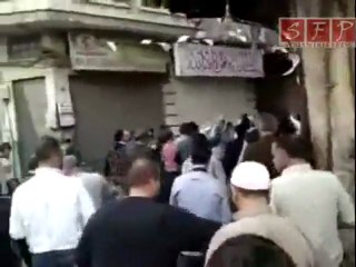 مظاهرة حمص سوق الحب 29-4-2011