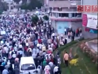 حماه ابي الفداء الى ساحة العاصي 29-4-2011