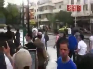 الرصاص الحي على المتظاهرين في حمص 29-4-2011