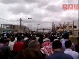مظاهرة غباغب درعا جمعة الغضب 29-4-2011