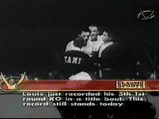 Joe Louis vs Tami Mauriello 1946-09-18
