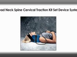 Head Neck Spine Cervical Traction Kit Set Device System