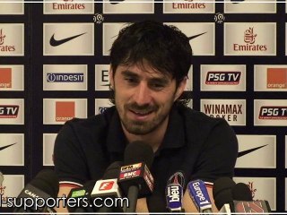 PSG : Conférence de presse de Milan Bisevac