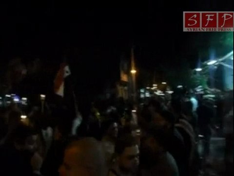 مظاهرة باب السباع حمص الثورة السورية 2-5-2011