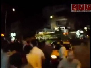 مظاهرة في حلب منطقة سيف الدولة 4-5-2011