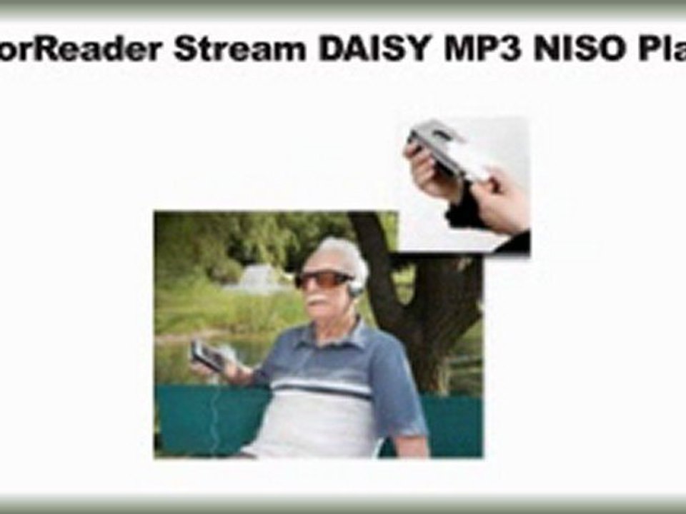 VictorReader Stream DAISY MP3 NISO Player