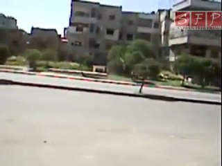 اطلاق نار كثيف في حمص من قبل الأمن 8-5-2011