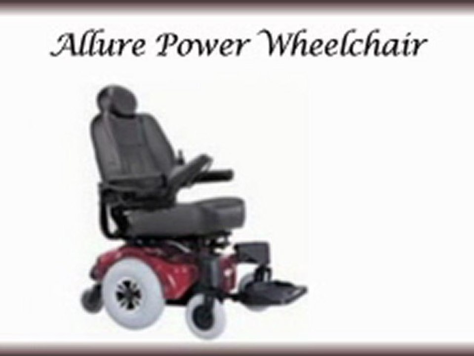 Allure Power Wheelchair