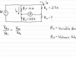 Circuits Wheatstone Bridge Part 2
