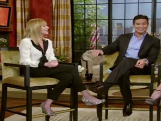 Marg Helgenberger on LIVE! with Kelly, January 18th 2012