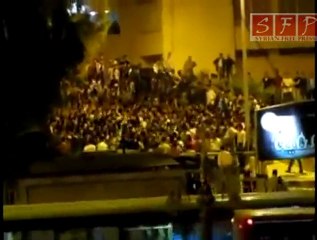 مظاهرة حاشدة في المدينة الجامعية بحلب الشهباء 11-5-2011
