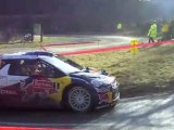 Rallye Monte Carlo ES2 Burzet/St Martial - Virages à l'entrée de Péreyres