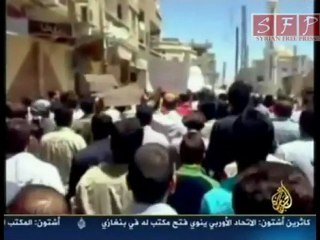 الجزيرة  ملخص أحداث يوم الأربعاء 11-5-2011 سوريا