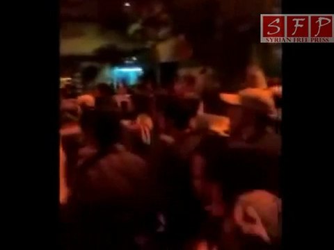 حمص- شارع الملعب -عشية جمعة الحرائر 12-5-2011