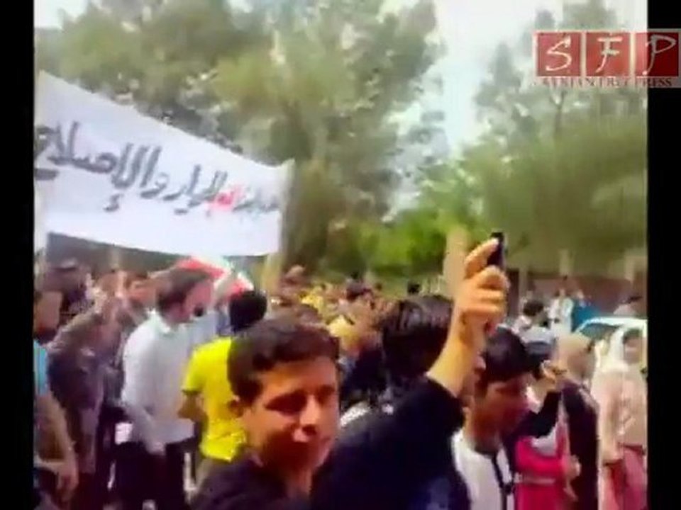 مظاهرة عين عرب - جمعة عين عرب 13-5-2011