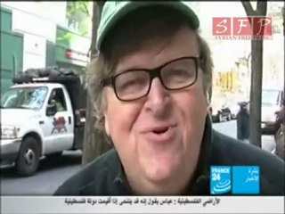 رسالة من مايكل مور الى الثوار في سورية 13-5-2011