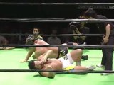 Kensuke Sasaki vs Shuhei Taniguchi - (NOAH 11/05/11)
