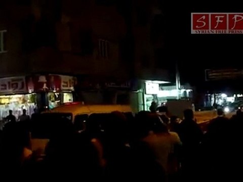 مظاهرة داريا مساء 15-5-2011 يا رامي لا لا لاستقرار إسرائيل