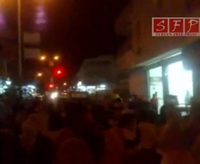مظاهرة حماة حي الأميرية ليلة 16-5-2011