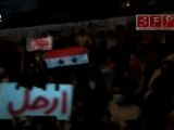 مظاهرة حماة الشعب يريد إسقاط النظام ليلة 16-5-2011