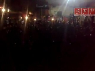 مظاهرة الرستن نصرة لتلكلخ 17-5-2011