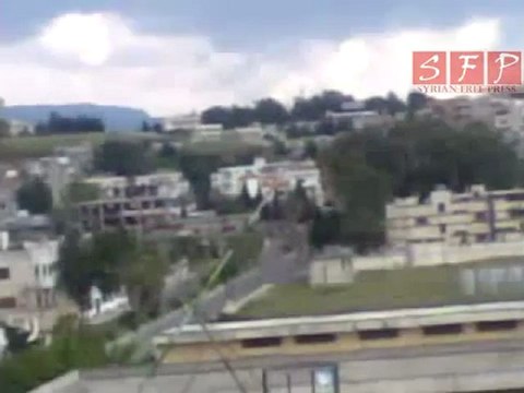 إطلاق نار كثيف في تلكلخ حمص 17-5-2011