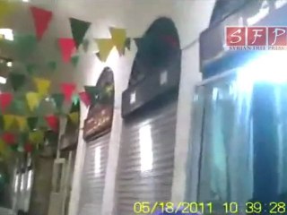 عصيان مدني في حمص - السوق المسقوف - 18-5-2011