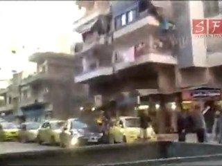 مظاهرة طيارة باللاذقية الصليبة 22-05-2011