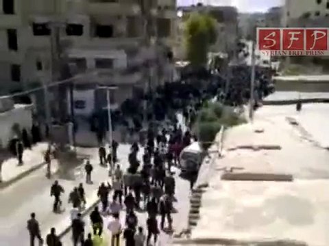 ريف دمشق المعضمية مظاهرات جمعة ازادي 20-5-2011