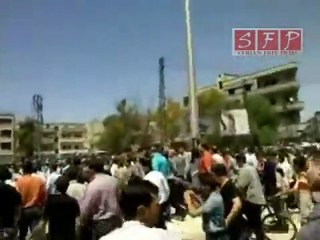 تشييع الشهيد عماد كروما - حمص 21-5-2011