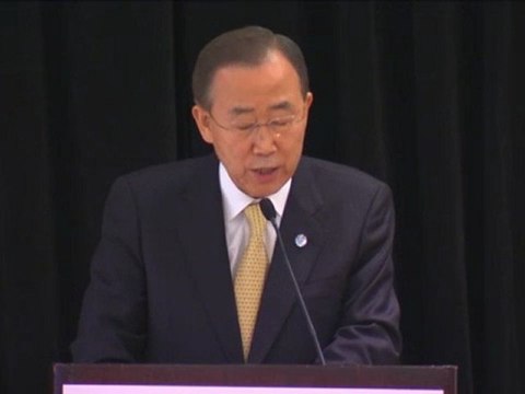 Secretary Ban Ki-moon: 2012 Is the ‘Year of Prevention’