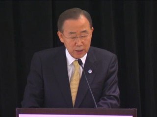 Secretary Ban Ki-moon: 2012 Is the ‘Year of Prevention’